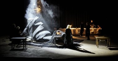 In this undated file photo, a play by the traditional French theater company Comedie-Française was performed. (AA Photo)