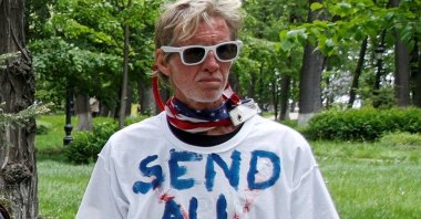 A file photo of Ryan W. Routh in Kyiv, Ukraine, May 17, 2022. (Reuters Photo)