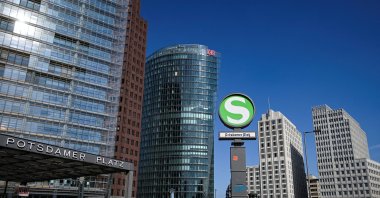 A general view shows the public square Potsdamer Platz, Berlin, Germany, May 20, 2024. (Reuters Photo)