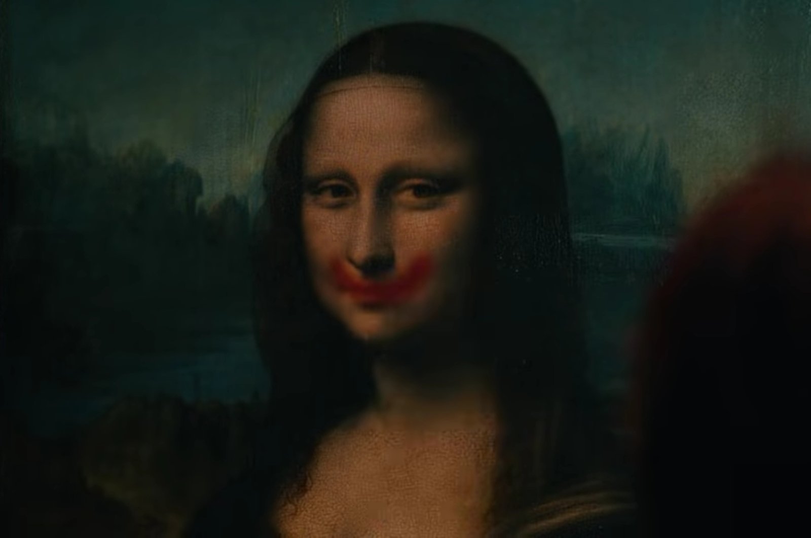 A still shot from the video clip released by Lady Gaga and the French museum.