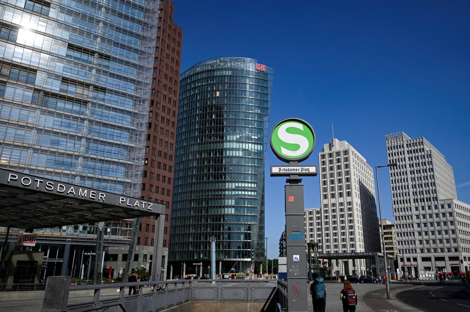 A general view shows the public square Potsdamer Platz, Berlin, Germany, May 20, 2024. (Reuters Photo)