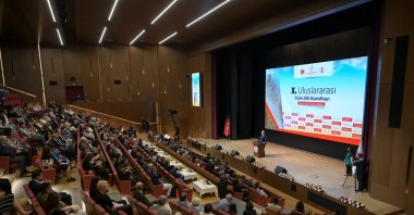 Participants gather at the 10th International Turkish Language Congress, Ankara, Türkiye, Sept. 26, 2024. (AA Photo)