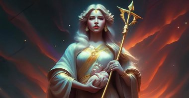 Hera, the Greek goddess of marriage, family and childbirth, symbolizes devotion and the sanctity of marriage. (Shutterstock Photo)