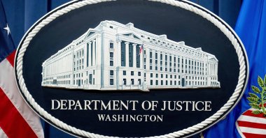 The U.S. Justice Department in Washington, Nov. 18, 2022. (AP File Photo)