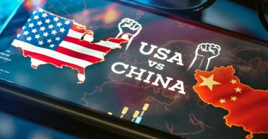 "Graham Allison argues that China threatens the survival of the U.S. and the global leadership position that the U.S. has held since World War II. This view has many supporters in the U.S. China is seen as the leader of an anti-American axis composed of Russia, Iran, North Korea, Venezuela and even Cuba" (Getty Images Photo)