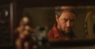 This image released by Universal Pictures shows James McEvoy in a scene from "Speak No Evil." (AP Photo)