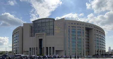 A view of one of the two main courthouses, Istanbul, Türkiye, June 24, 2020. (AP Photo)