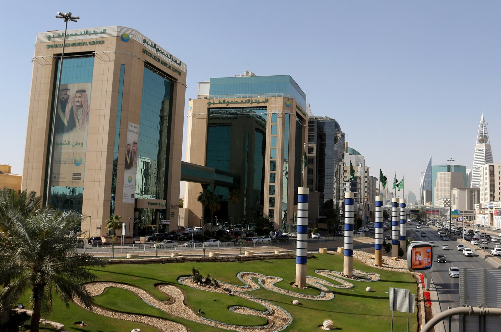 Buildings are seen in Riyadh, Saudi Arabia, Feb. 16, 2021. (Reuters Photo)