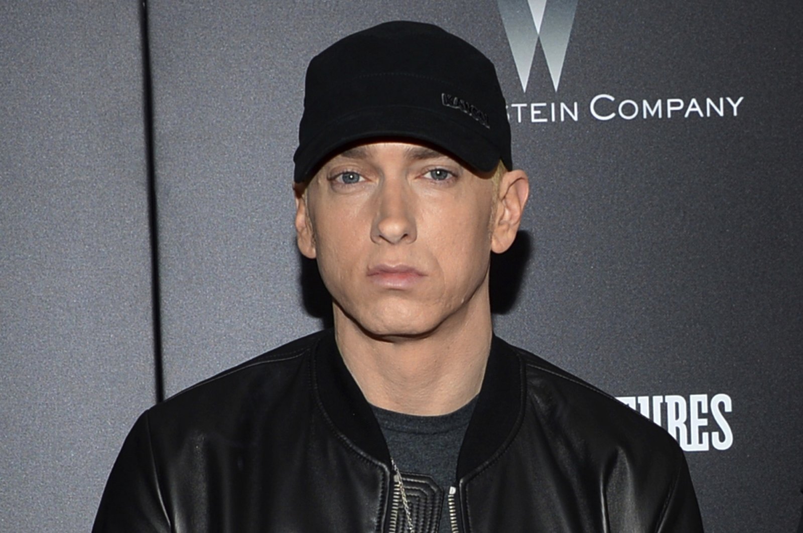 In this file photo, rapper Eminem attends the premiere of &quot;Southpaw&quot; in New York, U.S., July 20, 2015. (AP Photo)