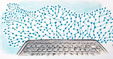 "While realist policies are generally applied in international relations, Türkiye adopts a policy grounded in virtue, which is increasingly taken seriously." (Illustration by Erhan Yalvaç)