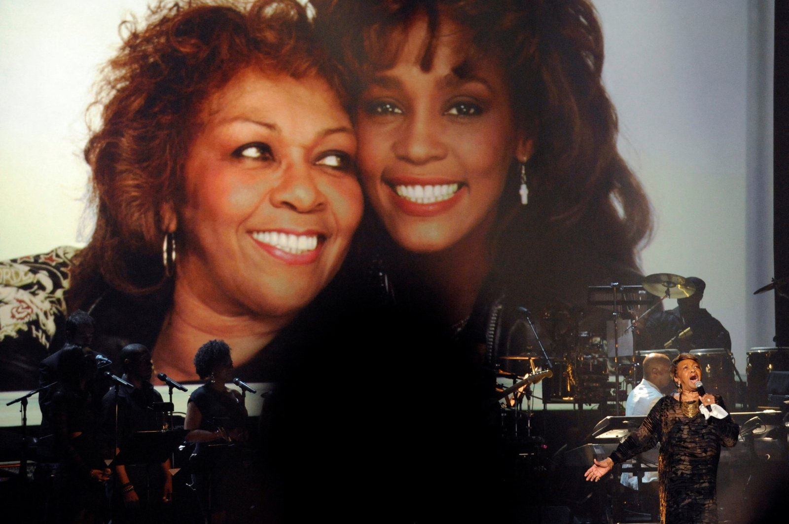 Cissy Houston performs during a tribute to her late daughter, Whitney Houston, at the 2012 BET Awards in Los Angeles, U.S., July 1, 2012. (Reuters Photo)