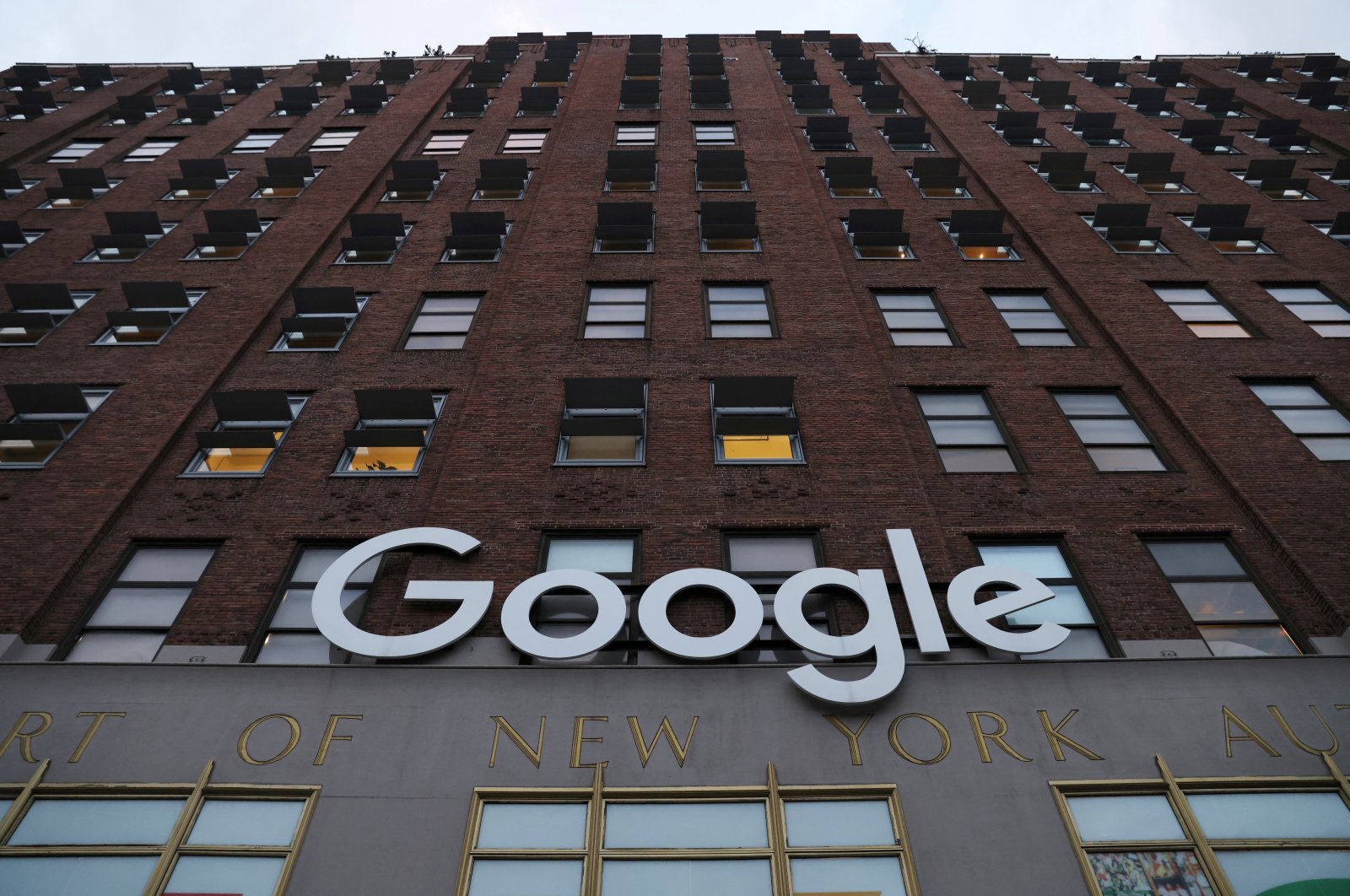 The logo for Google LLC is seen at their office in Manhattan, New York City, New York, U.S., Nov. 17, 2021. (Reuters Photo)