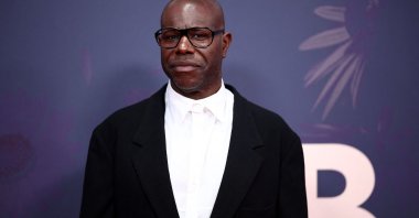English film director Steve McQueen poses on the red carpet upon arrival to attend the Premiere of the film &quot;Blitz&quot; during the 2024 BFI London Film Festival opening night Gala, London, U.K., Oct. 9, 2024. (AFP Photo)