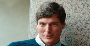 Actor Christopher Reeve poses during an interview in 1990. (AP Photo)