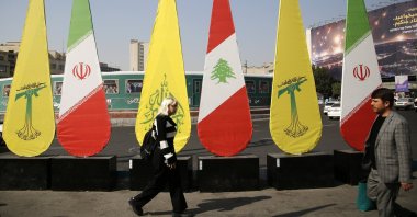 People go about their daily lives in Tehran, Iran, Oct. 9, 2024. (AA Photo)