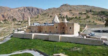 The Divriği Great Mosque showcases exquisite Seljuk architecture and intricate stone craftsmanship, Sivas, Türkiye, Oct. 14, 2024. (DHA Photo)