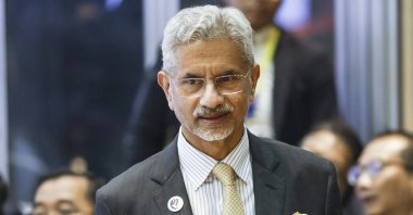 India&#039;s Foreign Minister Subrahmanyam Jaishankar attends the 21st ASEAN-India Summit, in Vientiane, Laos, Oct. 10, 2024. (EPA Photo)