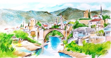 &quot;As Türkiye faces instability in the Middle East and Caucasus, the Balkans provide a stable arena for expanding its influence and strengthening ties with countries that share its EU aspirations.&quot; (Illustration by Erhan Yalvaç)