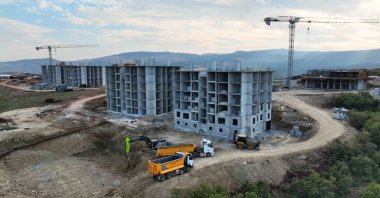 New residential buildings promise safe living spaces for quake survivors, Tunceli, Türkiye, Oct. 20, 2024. (DHA Photo)