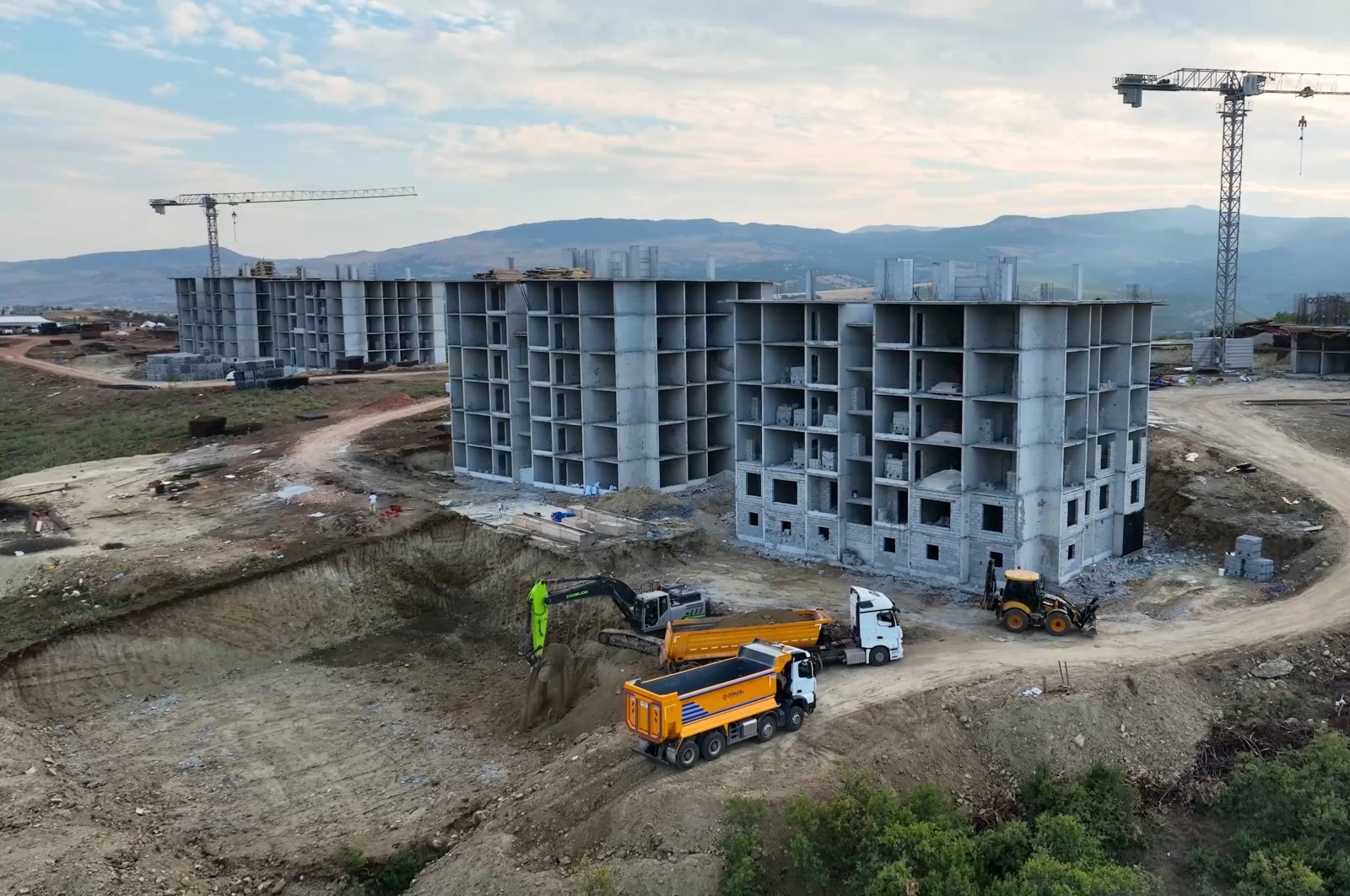 New residential buildings promise safe living spaces for quake survivors, Tunceli, Türkiye, Oct. 20, 2024. (DHA Photo)