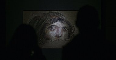 The Zeugma Mosaic Museum is home to significant artifacts like the renowned &quot;Gypsy Girl&quot; mosaic and has attracted 355,000 visitors, Gaziantep, Türkiye, Oct. 21, 2024. (AA Photo)