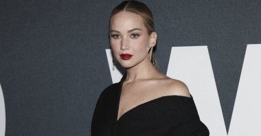 Jennifer Lawrence attends the Women&#039;s Wear Daily (WWD ) Honors award ceremony at Cipriani South Street, New York, U.S., Oct. 24, 2023. (AP Photo)