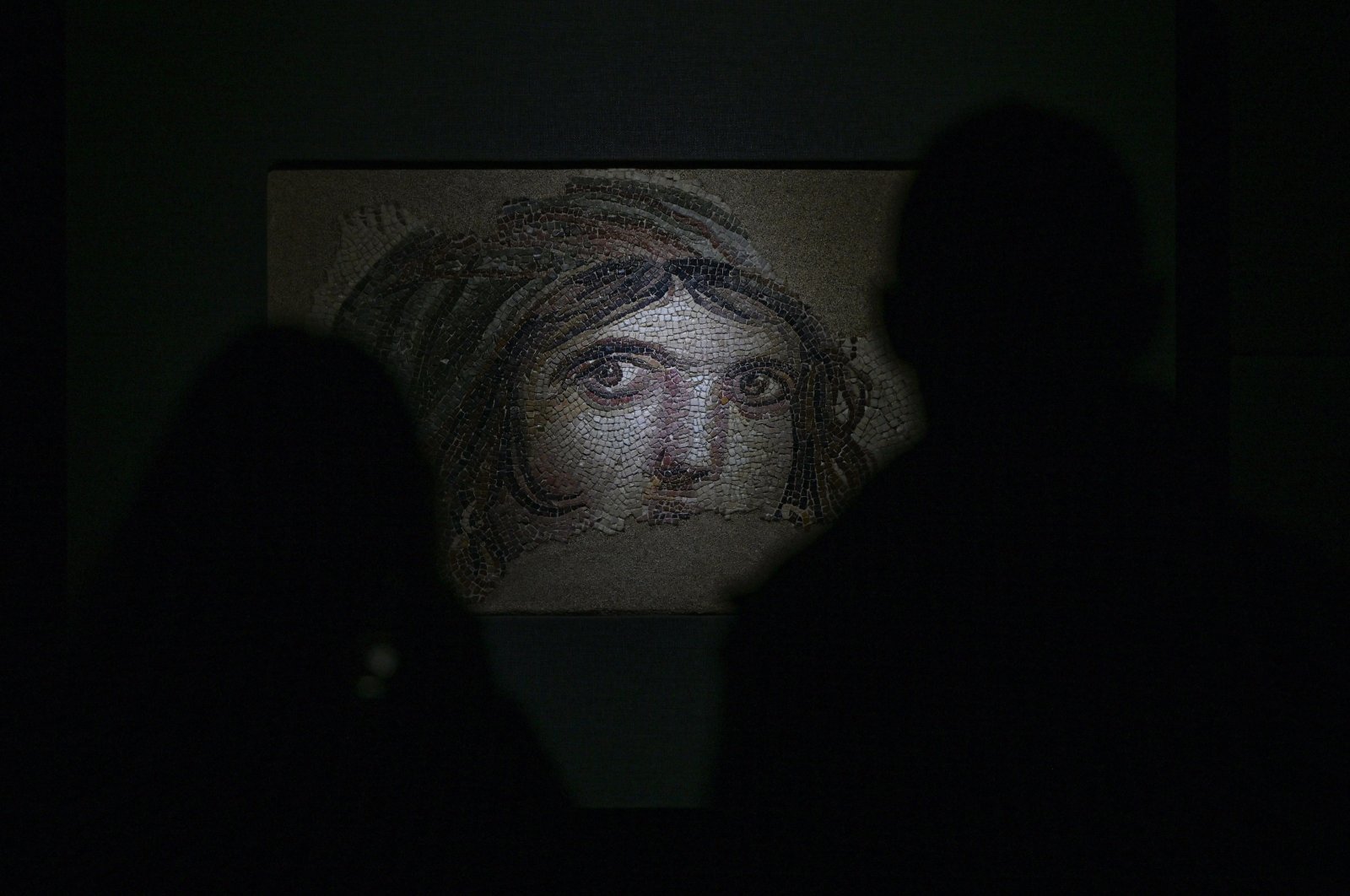 The Zeugma Mosaic Museum is home to significant artifacts like the renowned &quot;Gypsy Girl&quot; mosaic and has attracted 355,000 visitors, Gaziantep, Türkiye, Oct. 21, 2024. (AA Photo)