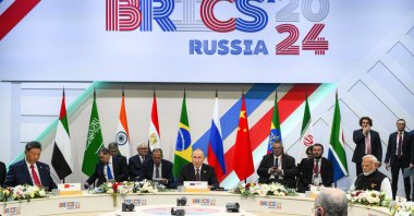 BRICS leaders gather at the group's 2024 flagship summit in Kazan, Russia, Oct. 23, 2024. (AA Photo)