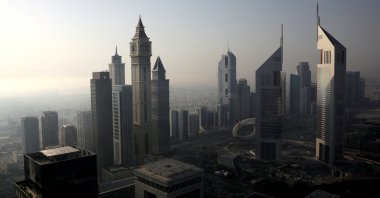 A general view of Dubai International Financial Center (DIFC) among high-rise towers in Dubai, UAE, June 18, 2019. (Reuters Photo)
