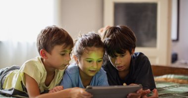 YouTube remains the most popular platform in Türkiye and is used by 96.3% of children. (Getty Images Photo)