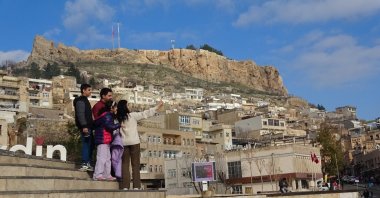 Tourists explore the rich cultural heritage of Mardin in southern Türkiye, Oct. 25, 2024. (IHA Photo) 