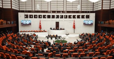 A view of Parliament in session, in the capital Ankara, Türkiye, Oct. 24, 2024. (AA Photo)