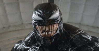 This image released by Sony Pictures shows a scene from &quot;Venom: The Last Dance.&quot; (AP Photo)