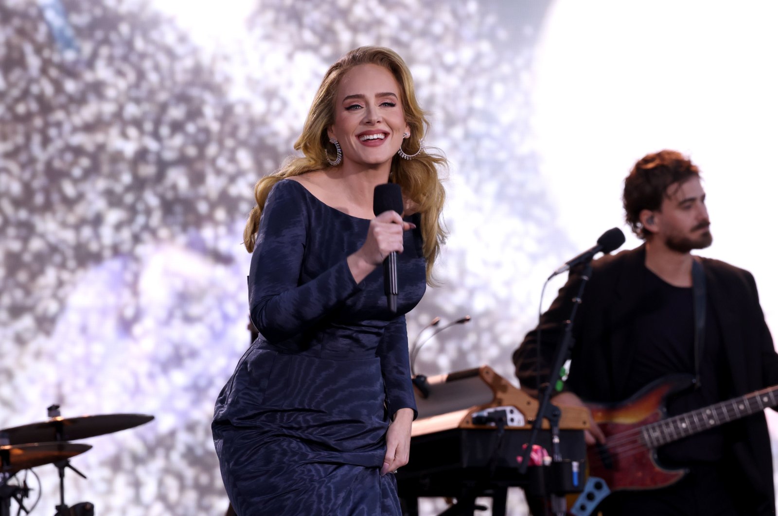 Adele performs onstage at Messe München, Munich, Germany, Aug. 2, 2024. (Getty Images)