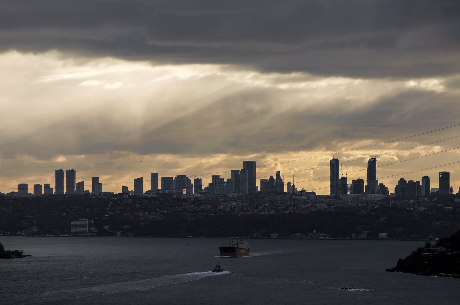 An aerial view of Istanbul, Türkiye, Nov. 20, 2020. (AP Photo)