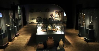 An interior view shows the newly opened Elazığ City Museum in Elazığ, eastern Türkiye, Oct. 29, 2024. (AA Photo)