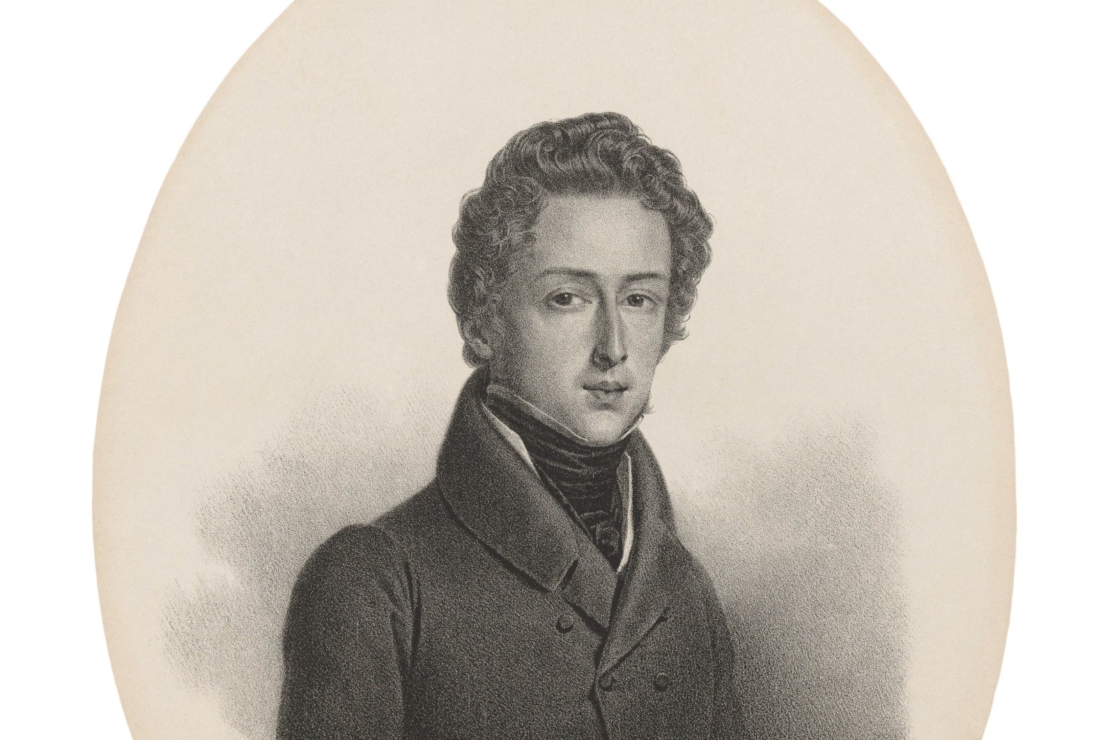 A portrait of Frederic Chopin from 1833. (Gett Images)