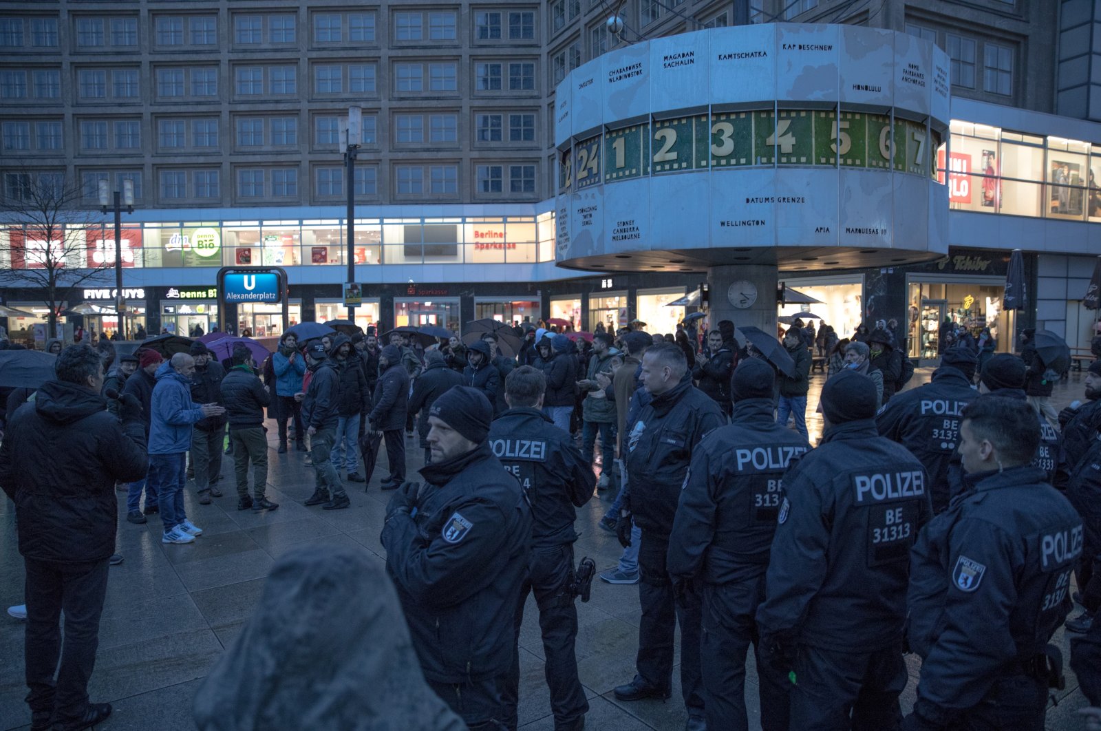 Demonstrators participate in a pro-PKK protest, Berlin, Germany, Jan. 14, 2023. (Reuters Photo)