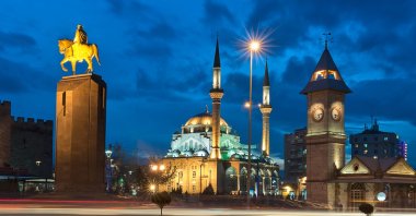 This photo showcases Republic Square, Kayseri, Türkiye, Jan. 24, 2011. (Getty Images)
