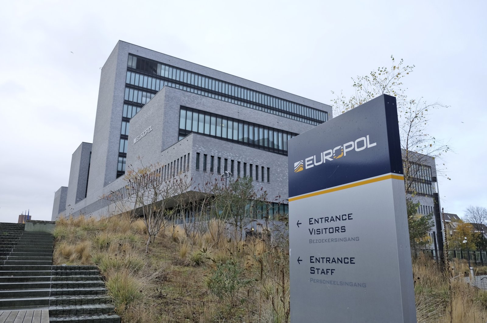  The exterior view of the European police agency Europol headquarters in The Hague, Netherlands, Friday, Dec. 2, 2016. (AP File Photo)