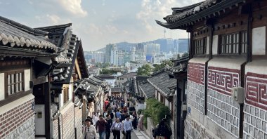 The renowned Bukchon Hanok Village, Seoul, South Korea, Oct. 10, 2024. (Photo by İlker Topdemir)