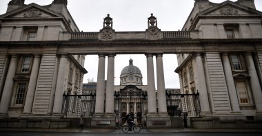 The Government Buildings are pictured in Dublin, Feb. 7, 2020. (AFP File Photo)