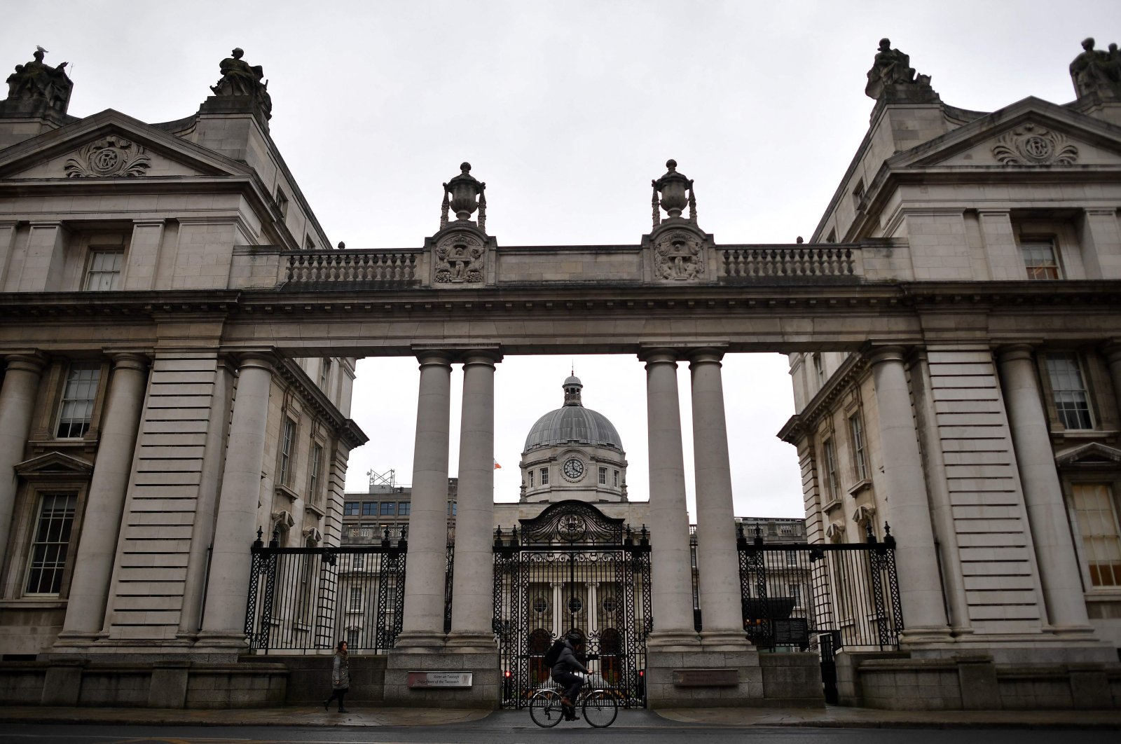 The Government Buildings are pictured in Dublin, Feb. 7, 2020. (AFP File Photo)