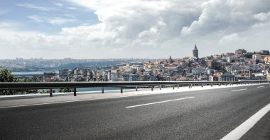 Some 177 kilometers of motorcyclist-friendly barriers are installed, including in Istanbul, Türkiye. (Getty Images Photo)