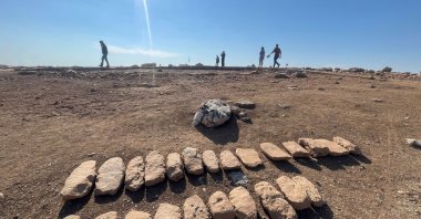 Ruins of the archaeological excavation are showcased in Şanlurfa, southeastern Türkiye, Nov. 9, 2024. (DHA Photo)