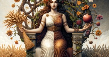 Persephone, also known as Kore, is the Greek goddess of agriculture, vegetation and spring growth, as well as the queen of the Underworld and wife of Hades. (Shutterstock)