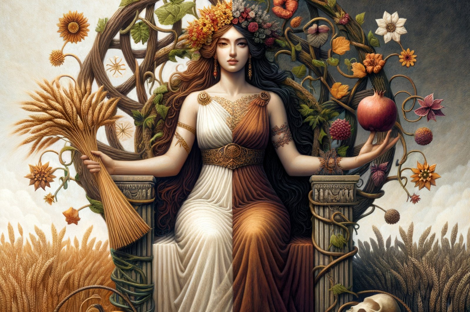 Persephone, also known as Kore, is the Greek goddess of agriculture, vegetation and spring growth, as well as the queen of the Underworld and wife of Hades. (Shutterstock)