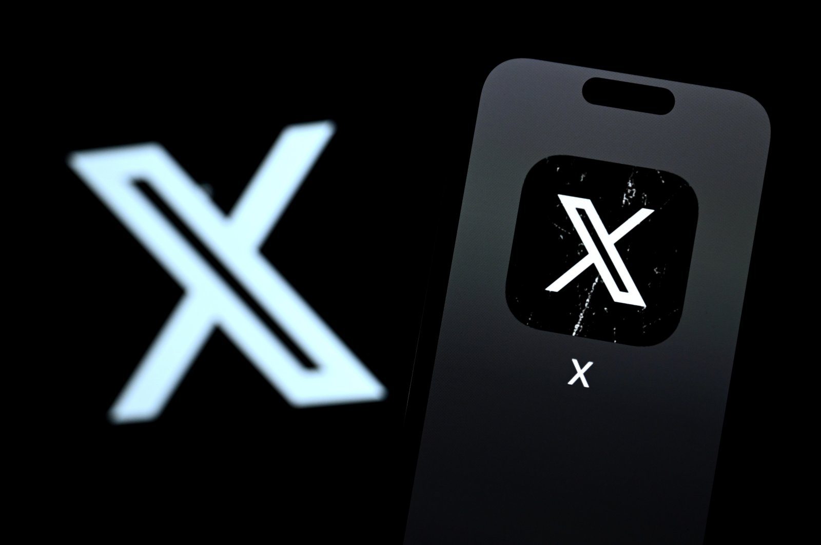 The logo of social media app X seen on a smartphone device in Melbourne, Australia, Oct. 11, 2024. (Reuters Photo)