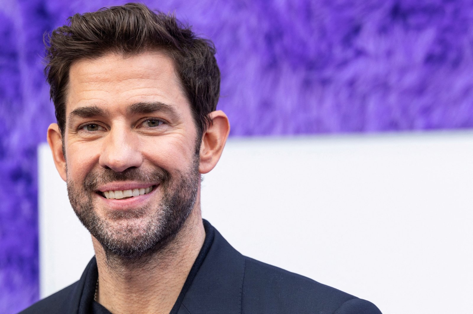 John Krasinski attends the premiere of &quot;IF&quot; in New York City, New York, U.S., May 13, 2024. (Reuters Photo)