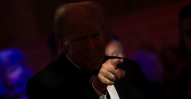 U.S. President-elect Donald Trump attends the America First Policy Institute (AFPI) gala at Mar-A-Lago in Palm Beach, Florida, U.S., Nov. 14, 2024. (Reuters Photo)